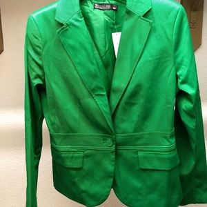 New York and Company blazer green